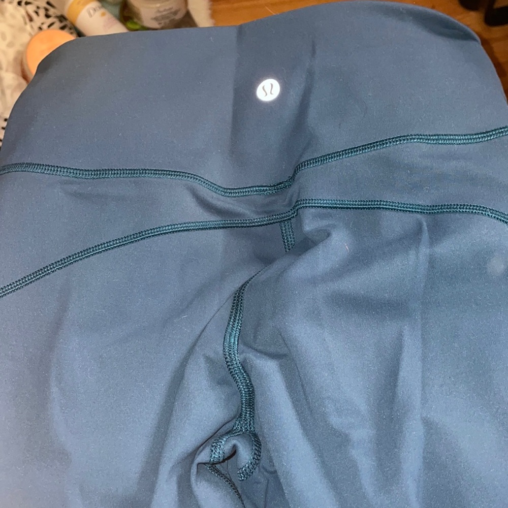 Blue lululemon leggings